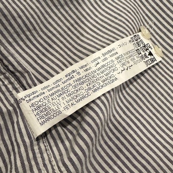 Zara Men Striped Button down - Picture 8 of 11